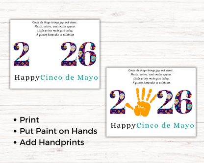 Cinco De Mayo 2026 Handprint Art