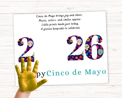 Cinco De Mayo 2026 Handprint Art