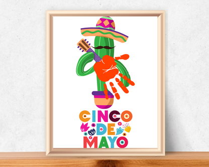 Cinco De Mayo Handprint Art Bundle