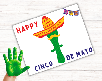 Cinco De Mayo Handprint Art Bundle