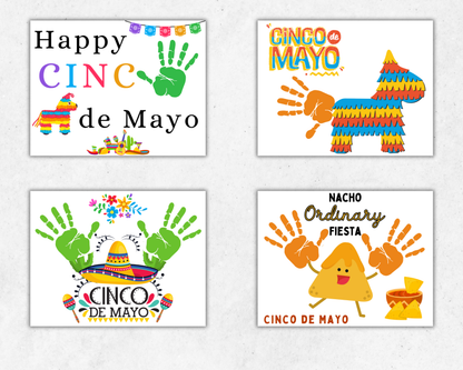 Cinco De Mayo Handprint Art Bundle
