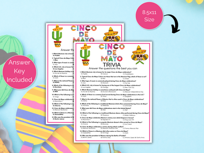 Cinco de Mayo Trivia Game
