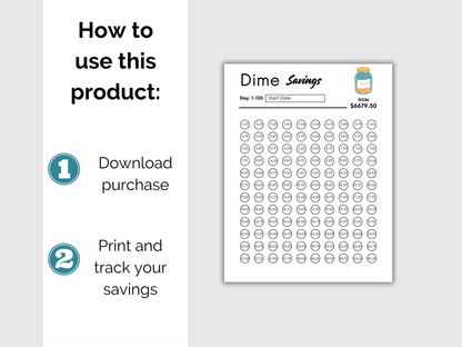 365 Day Coin Savings Challenge Bundle