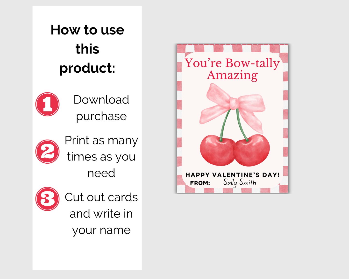 Coquette Valentine Cards