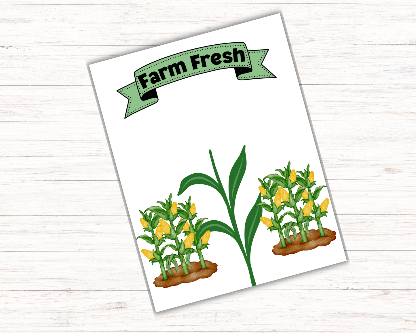 Corn Fall Handprint Art