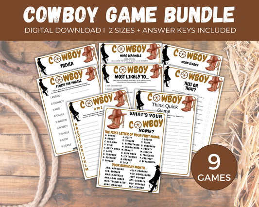 Cowboy Game Bundle