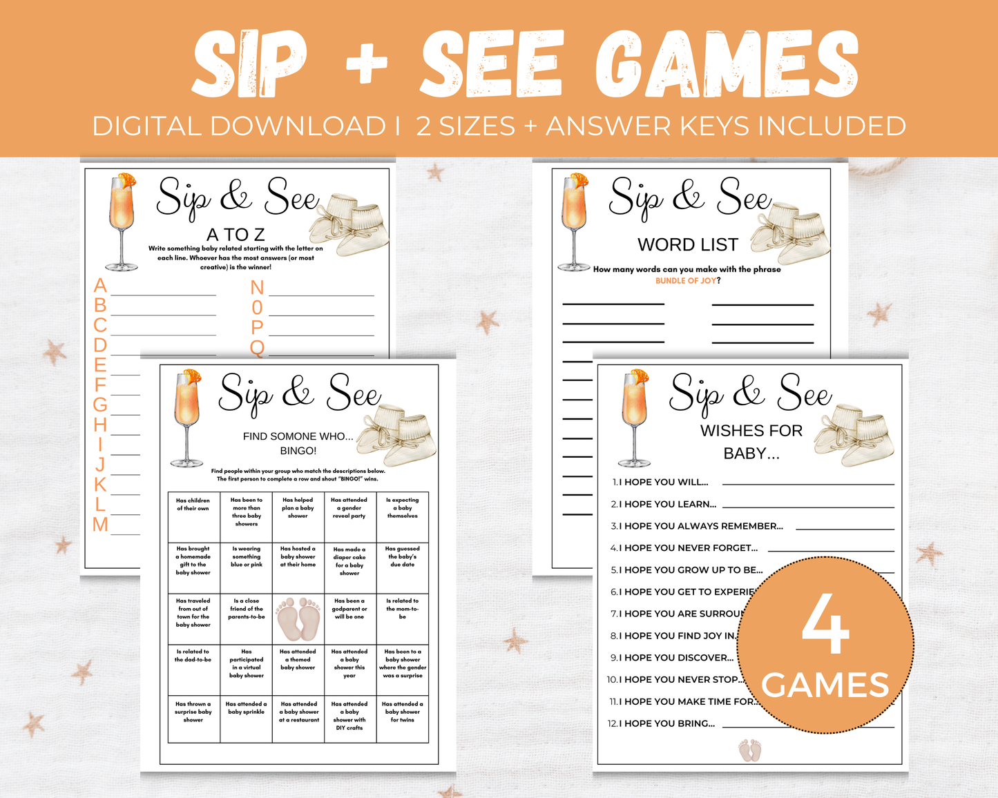 Sip and See Game Bundle