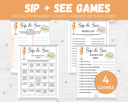 Sip and See Game Bundle