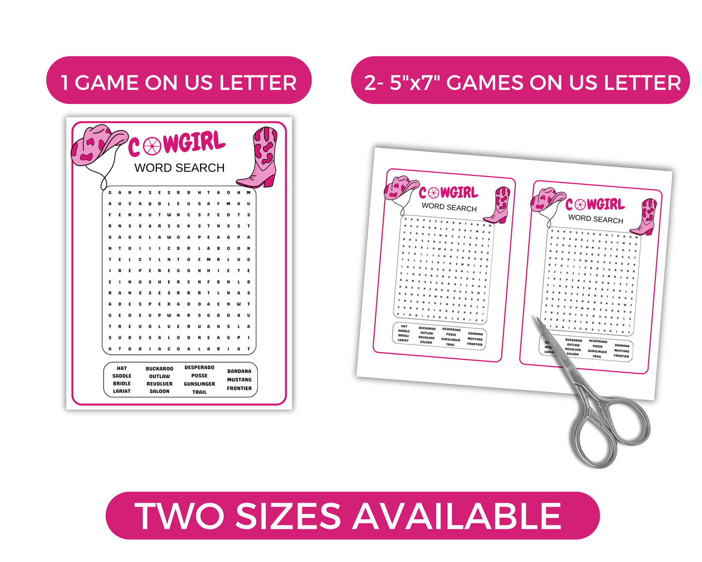 Cowgirl Game Bundle