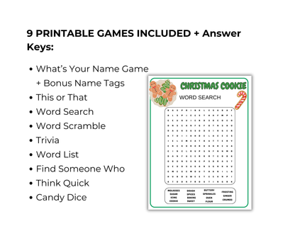 Christmas Cookie Game Bundle