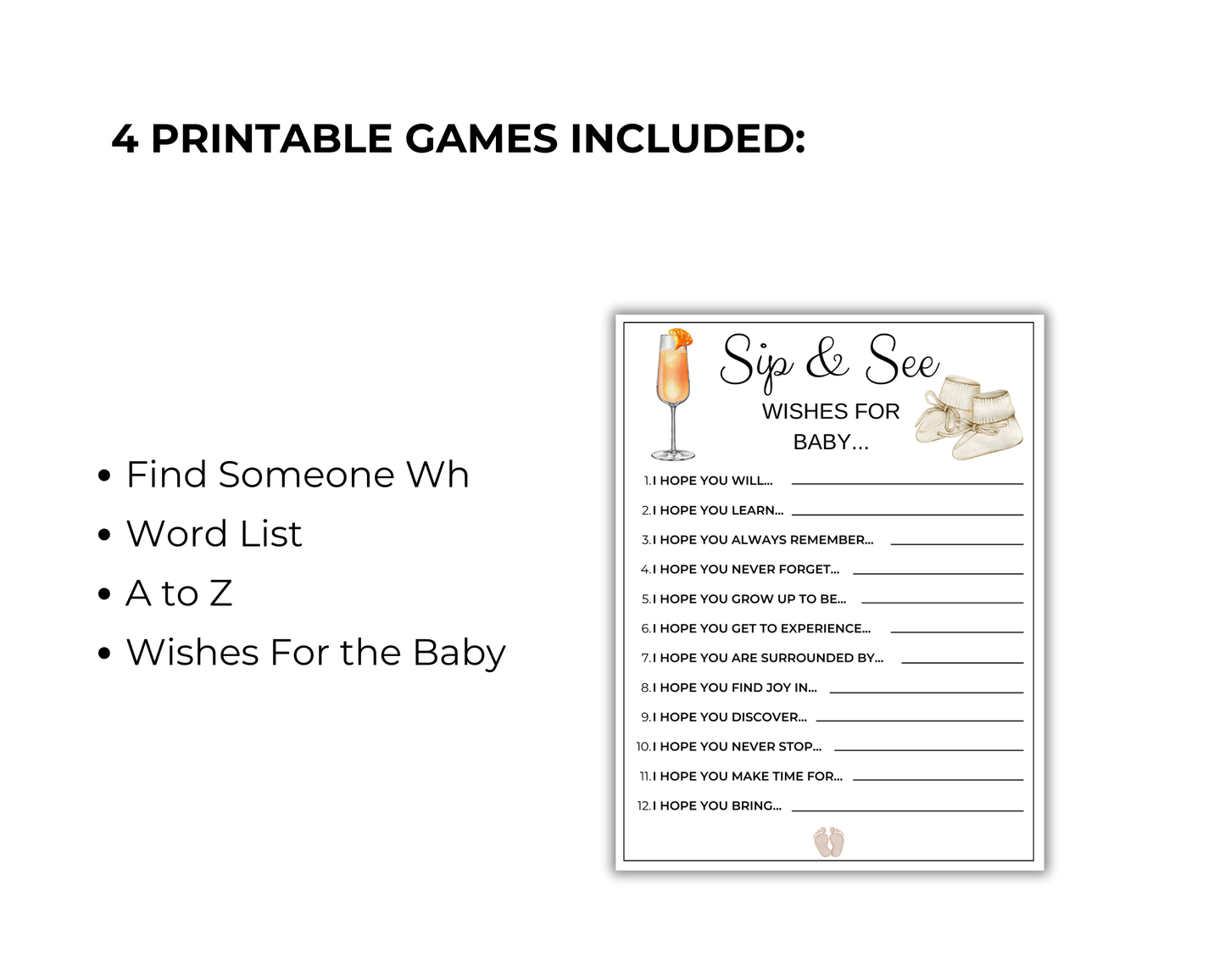 Sip and See Game Bundle