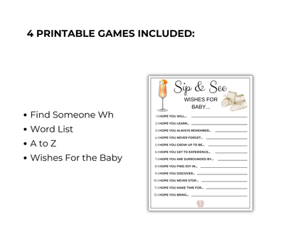 Sip and See Game Bundle