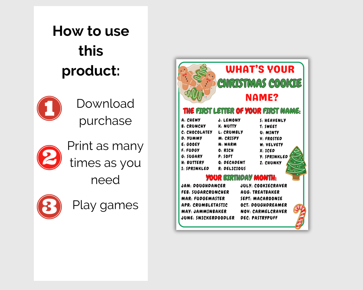 Christmas Cookie Game Bundle