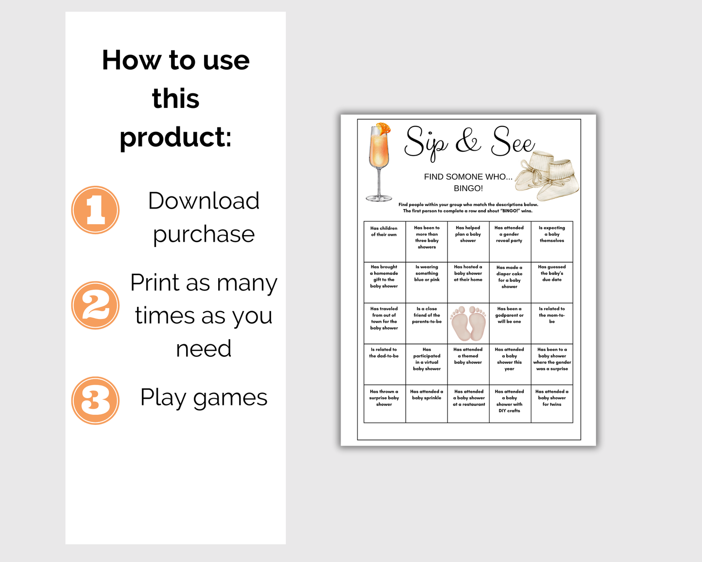 Sip and See Game Bundle