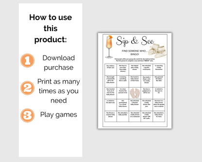 Sip and See Game Bundle