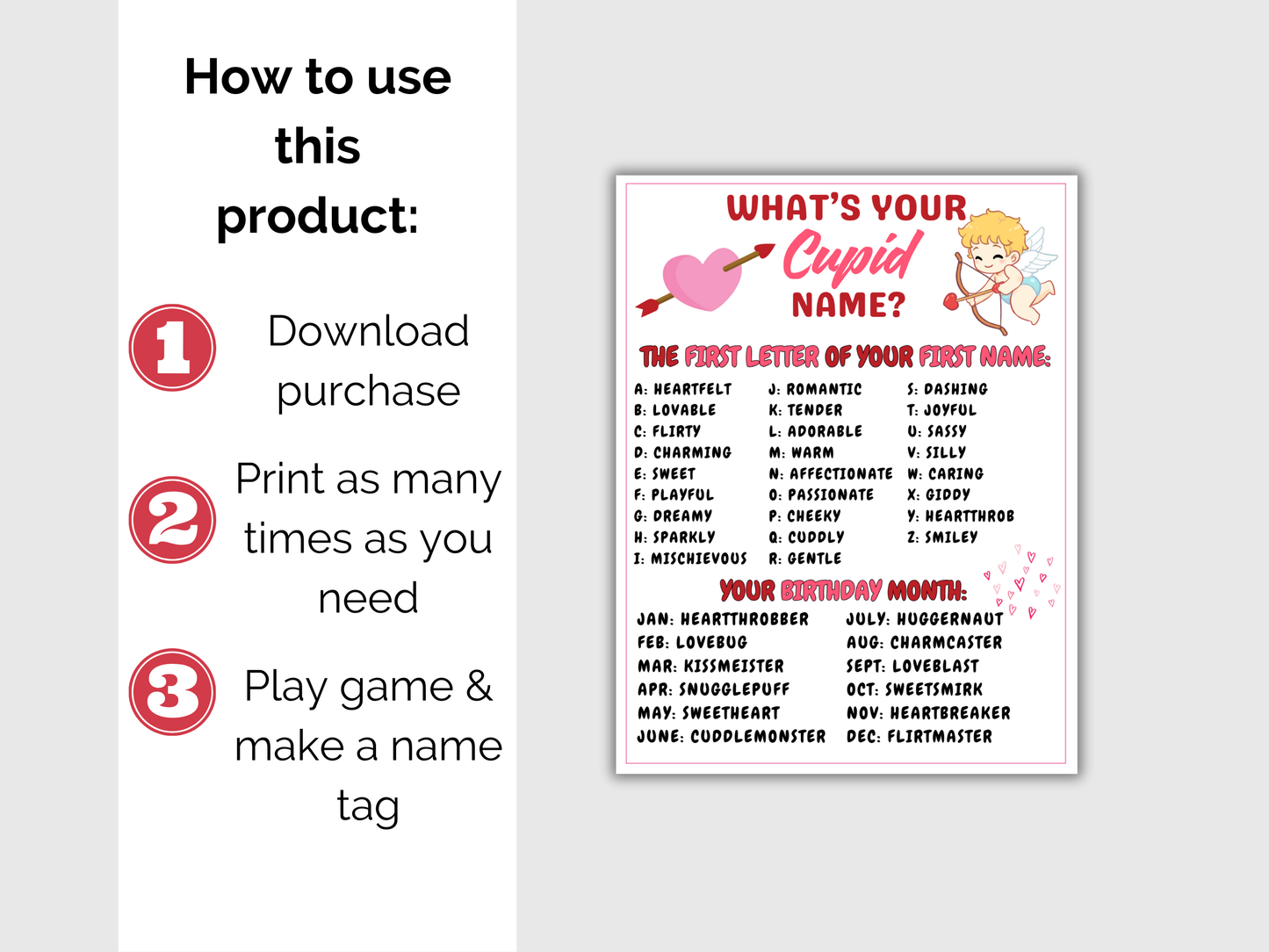 What's Your Cupid Name