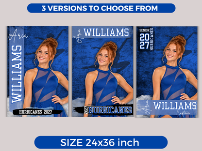 Editable Dance Senior Banner Template