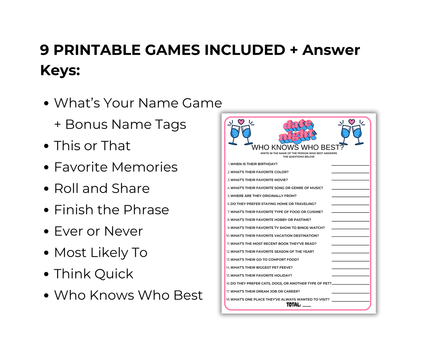 Date Night Game Bundle