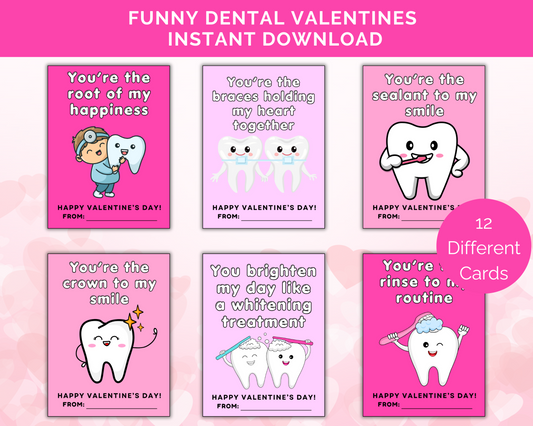 Funny Dental Valentine Cards