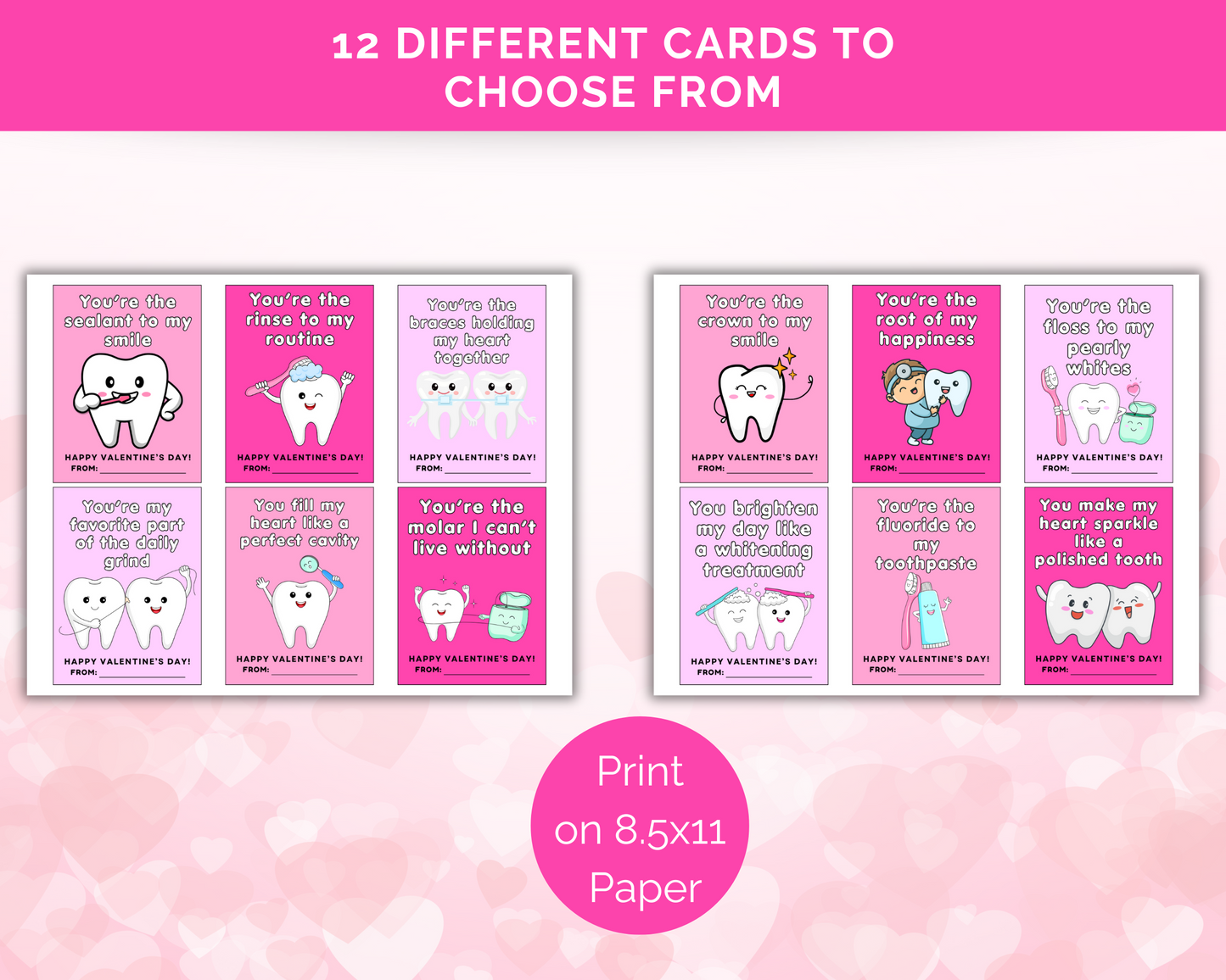 Funny Dental Valentine Cards