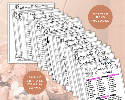 Dirty Bachelorette Game Bundle