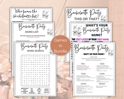 Dirty Bachelorette Game Bundle