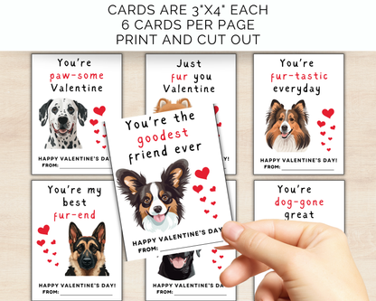 Dog Valentine Cards