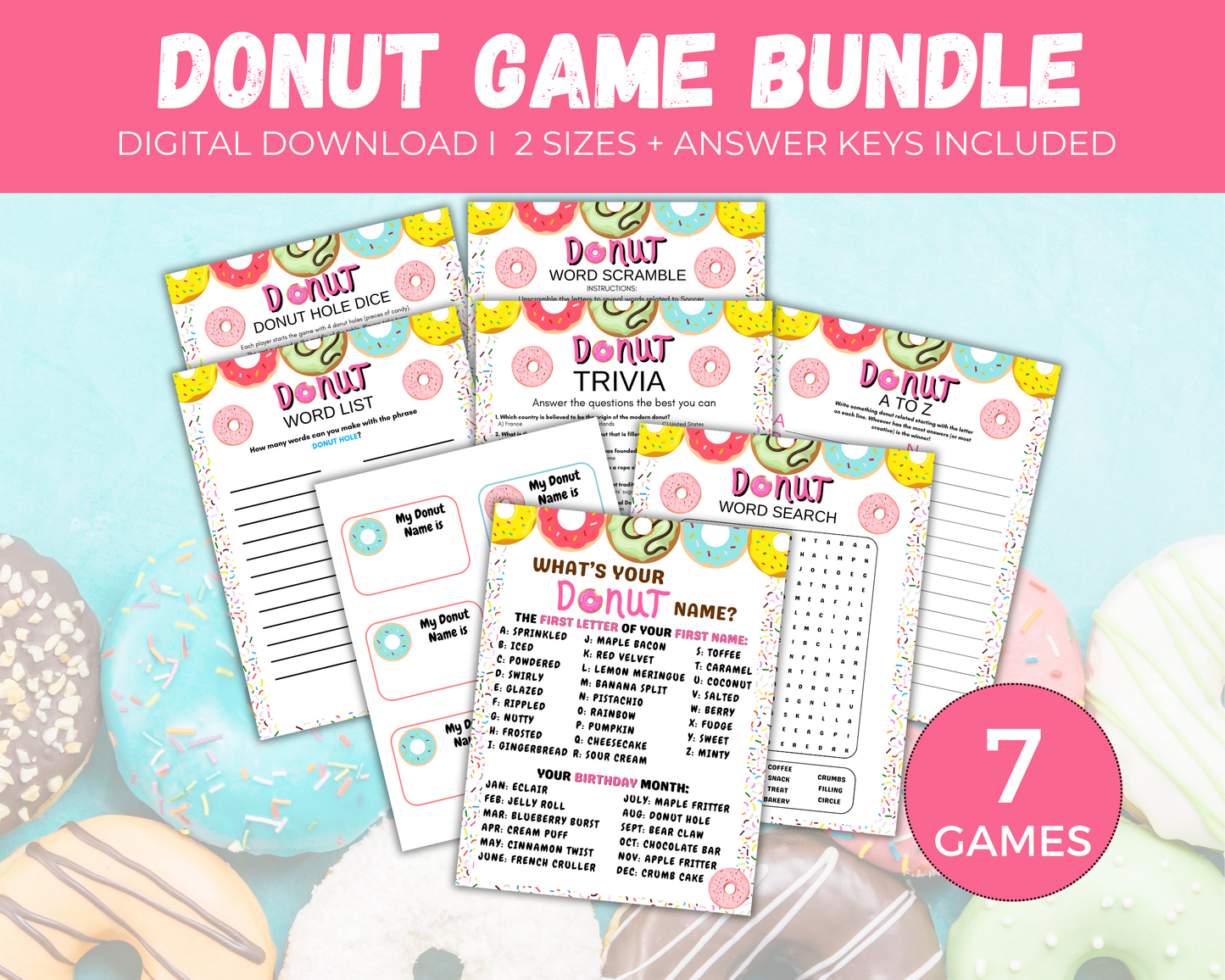 Donut Game Bundle