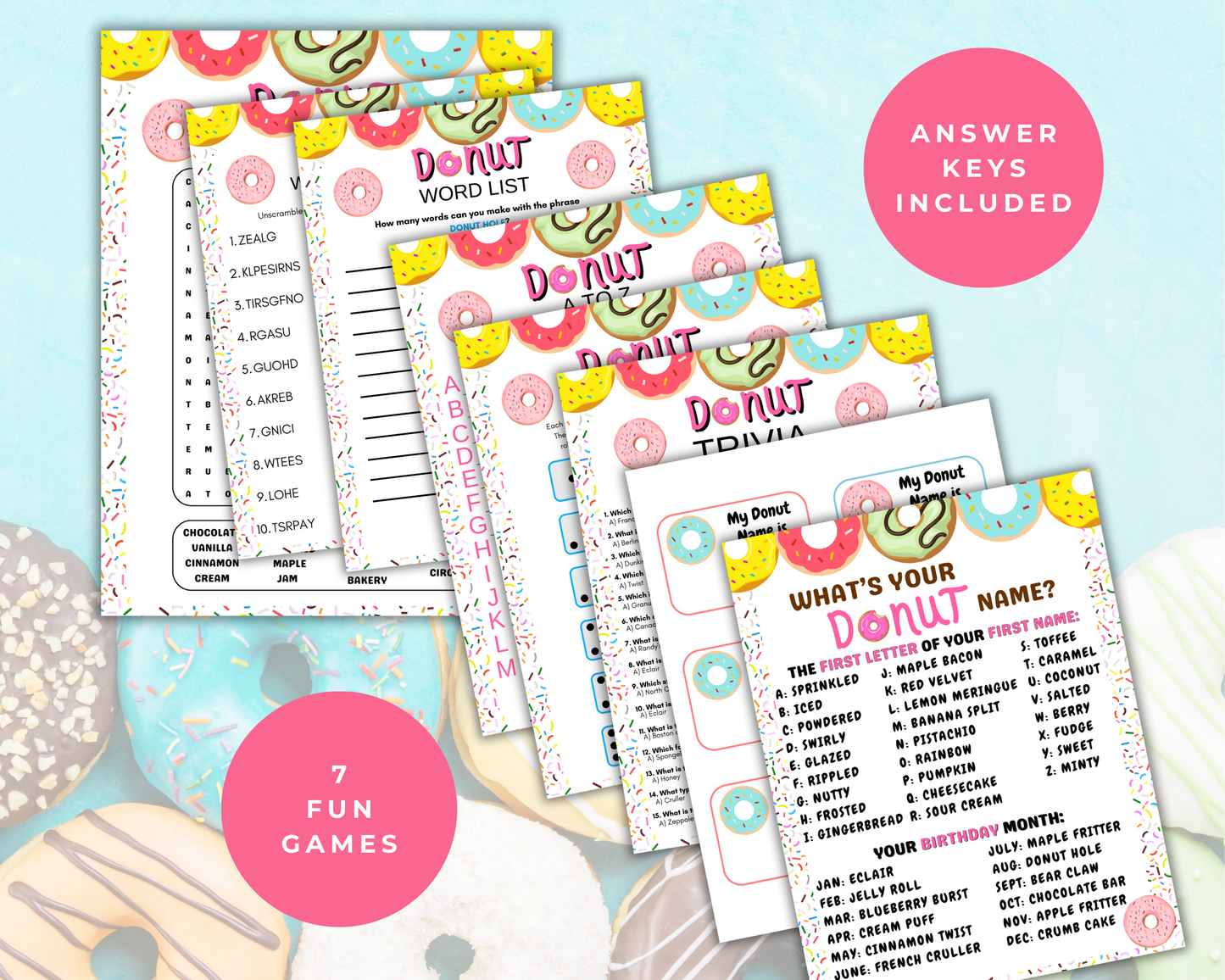 Donut Game Bundle