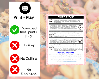 Donut Escape Room for Kids