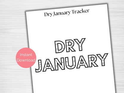 Dry January Countdown Tracker
