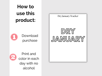 Dry January Countdown Tracker