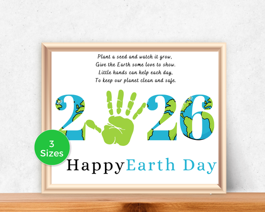 Earth Day 2026 Handprint Art