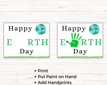 Earth Day Handprint Art Bundle