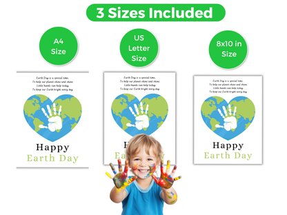 Earth Day Handprint Art Bundle
