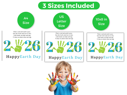 Earth Day 2026 Handprint Art