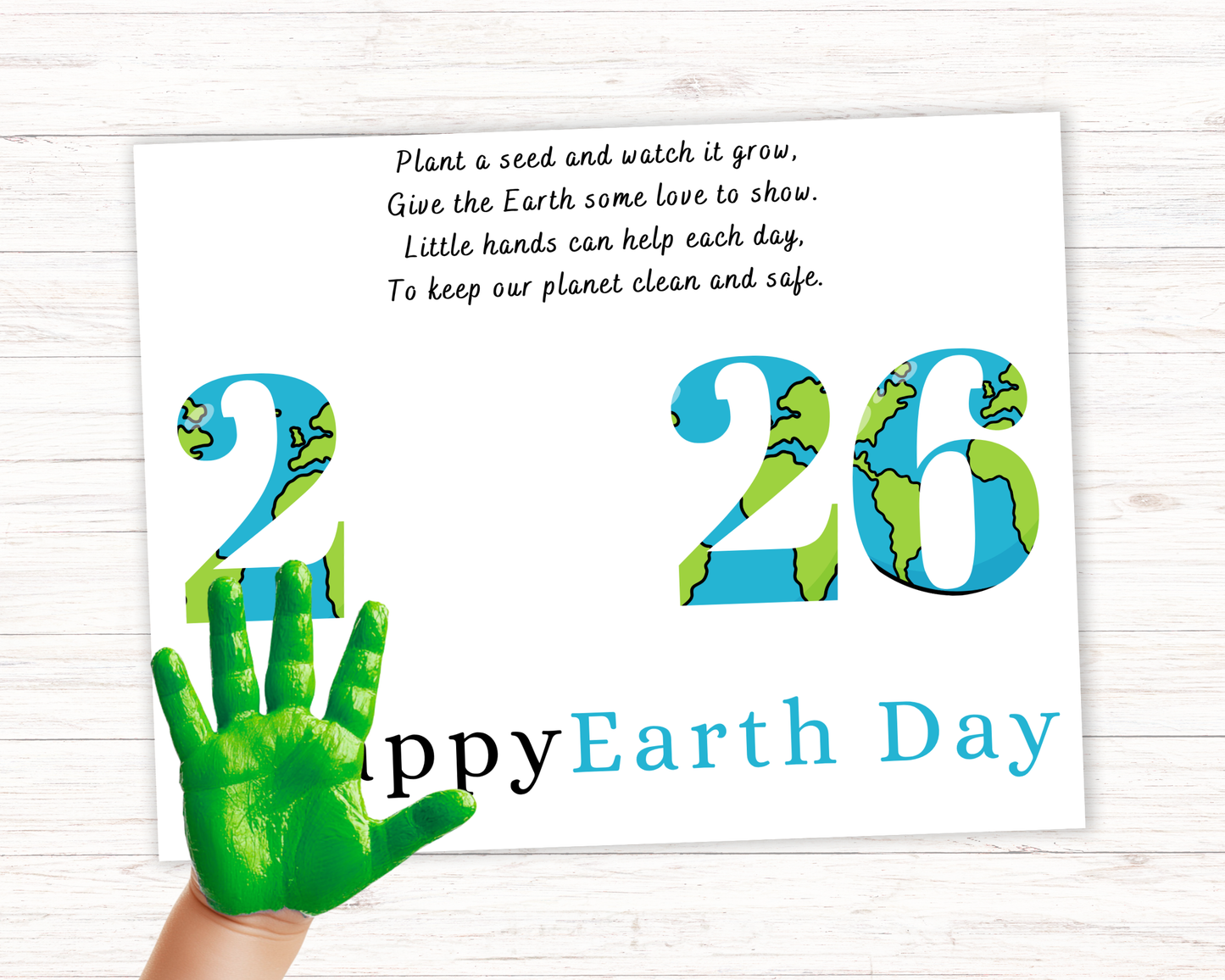 Earth Day 2026 Handprint Art
