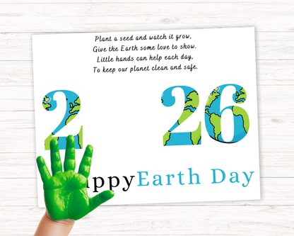 Earth Day 2026 Handprint Art