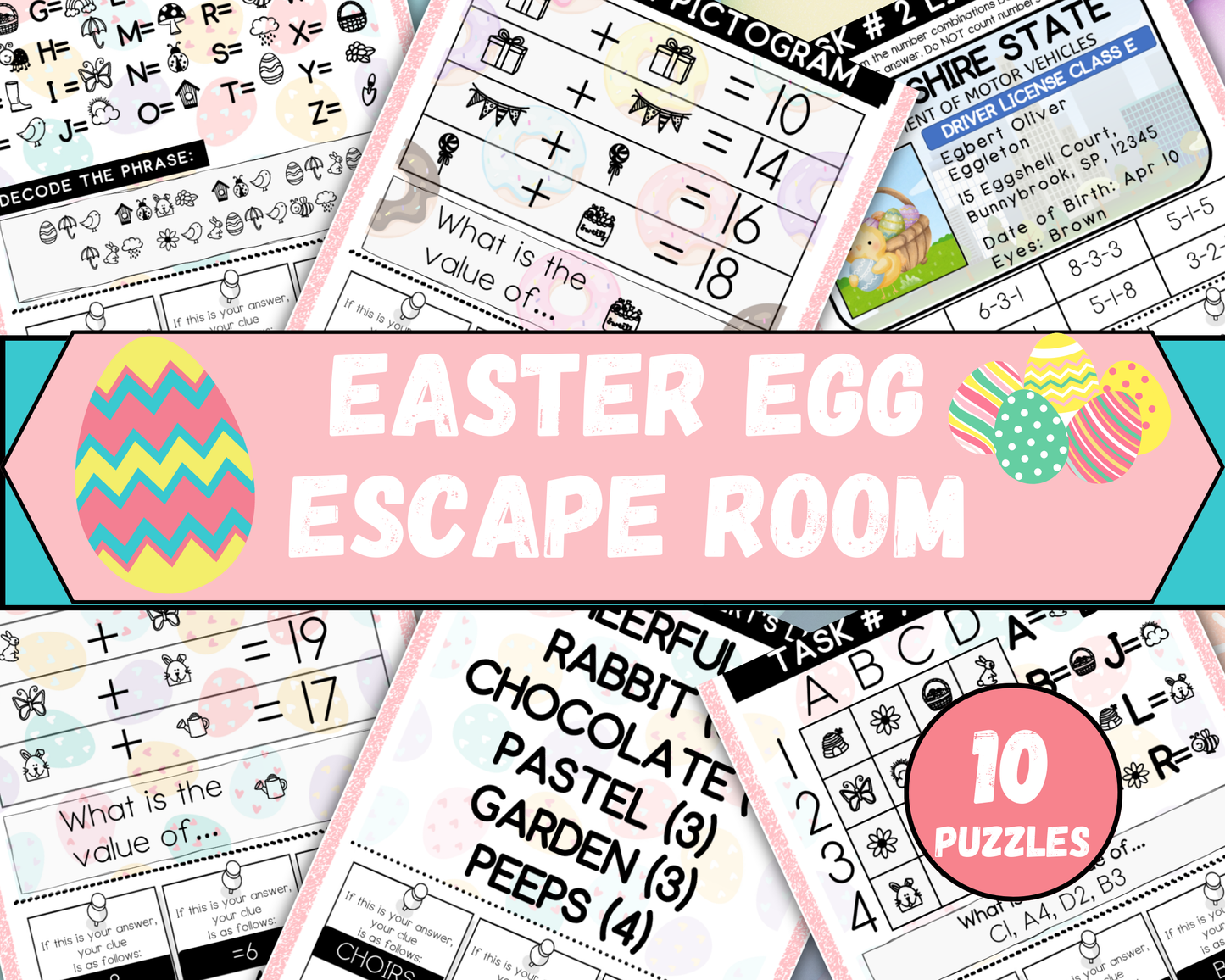 Easter Egg Escape Room Game