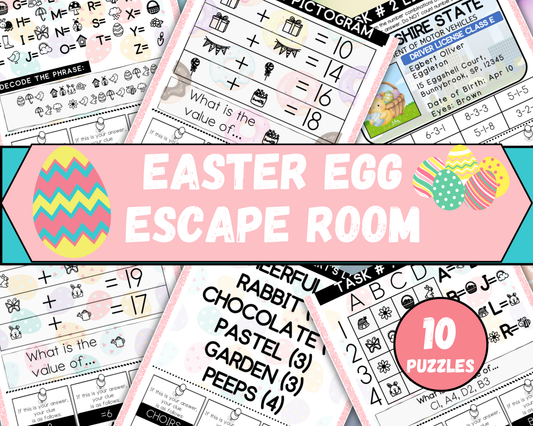 Easter Egg Escape Room Game