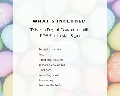 Easter Egg Escape Room Game