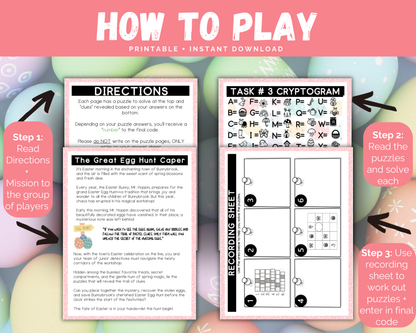 Easter Egg Escape Room Game