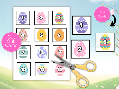 Easter Egg Scavenger Hunt for kids