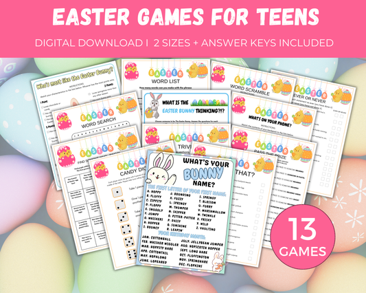 Easter Games for Teens