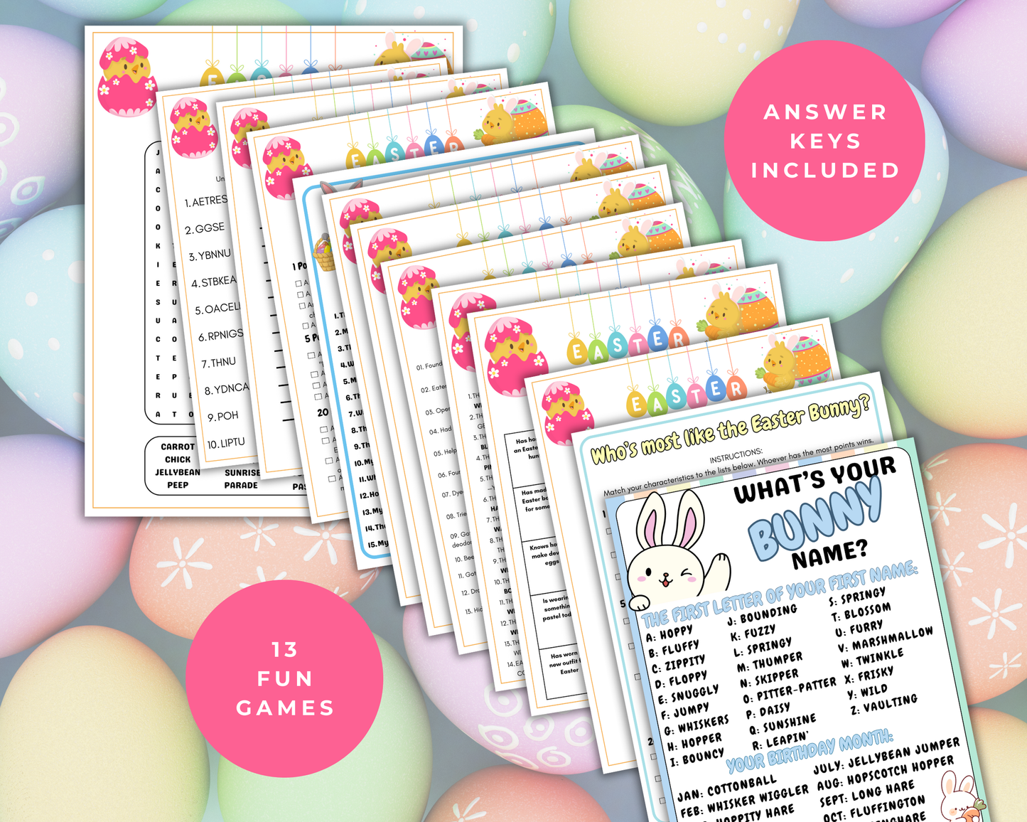 Easter Games for Teens