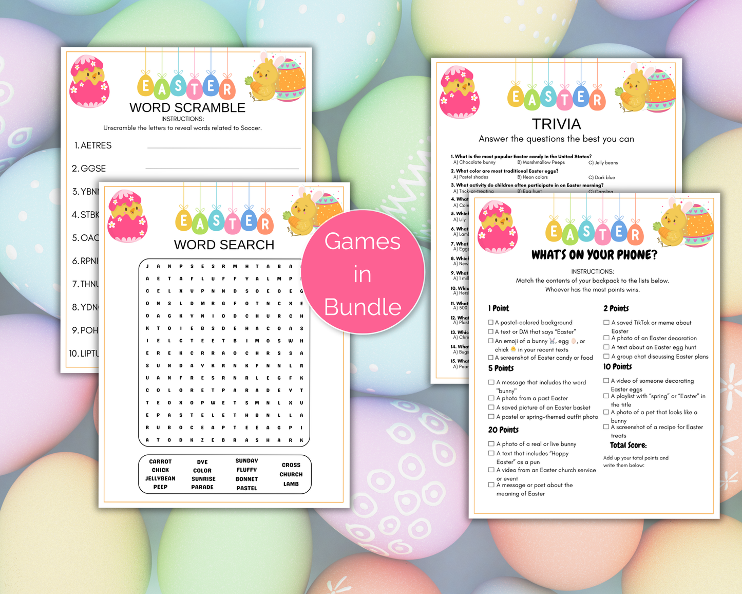 Easter Games for Teens