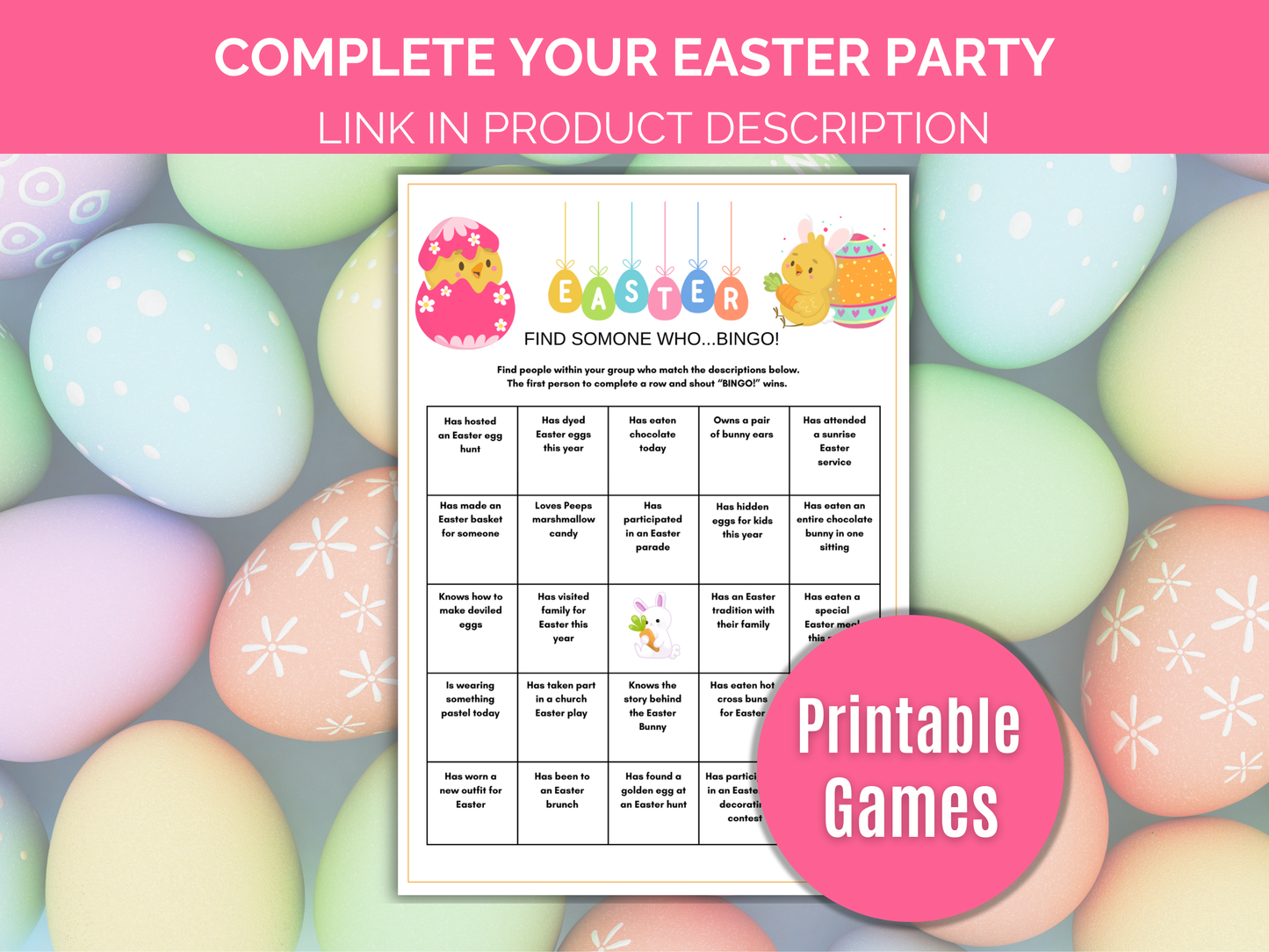 Easter Pass The Prize