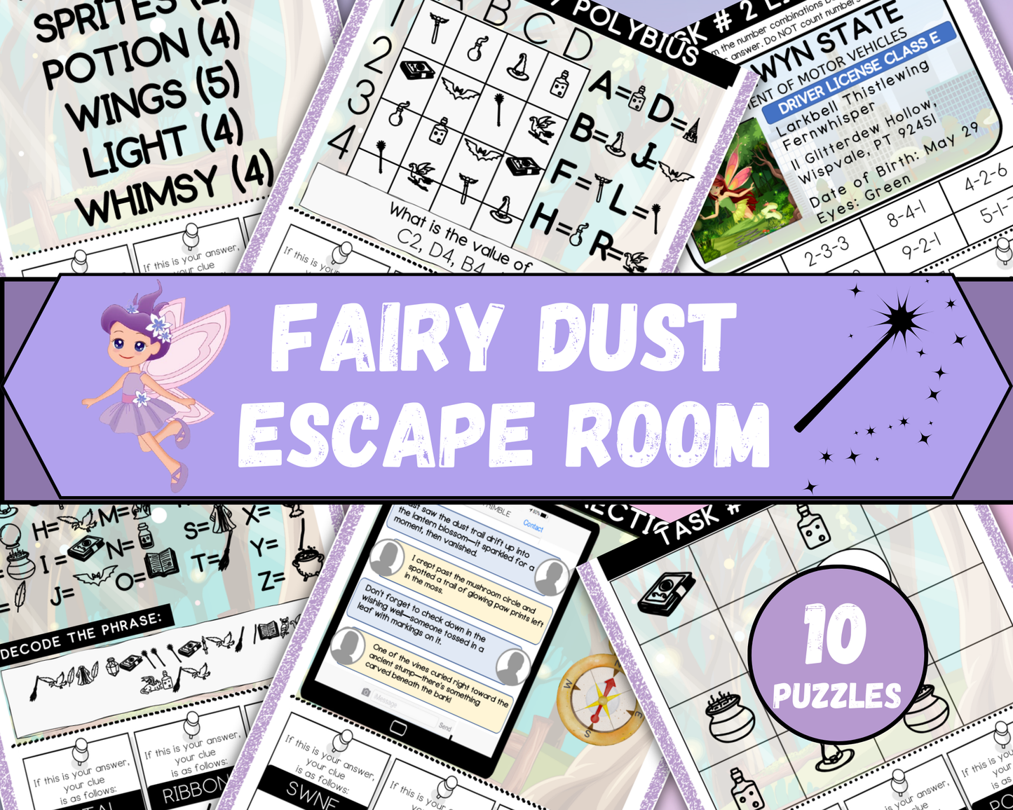 Fairy Escape Room for Kids