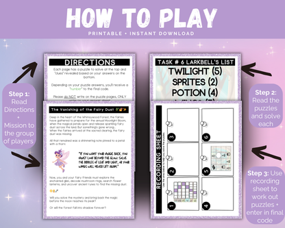 Fairy Escape Room for Kids