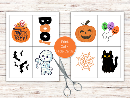 Halloween Scavenger Hunt for kids